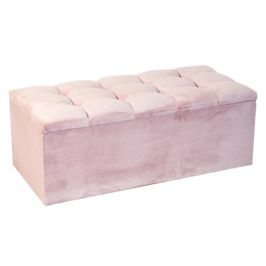 Deanda 102Cm Wide Tufted Rectangle Storage Ottoman