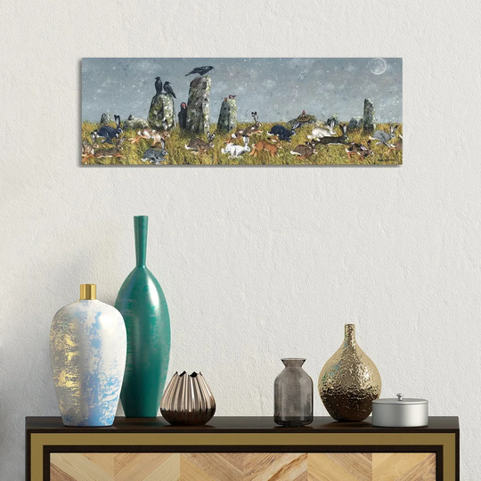 The Running Of The Hares - Print
