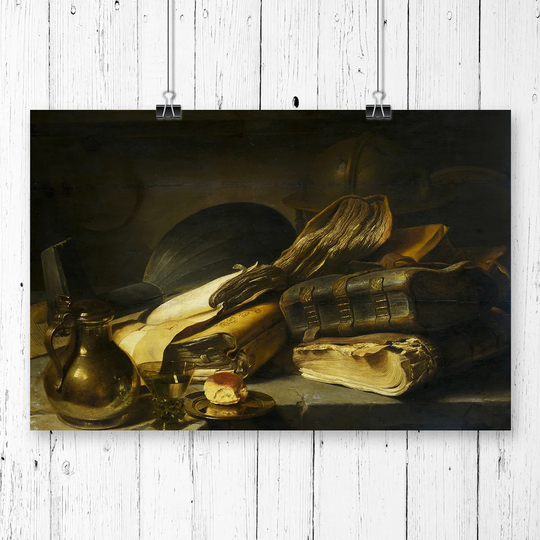 'Still Life' by Rembrandt Painting Print
