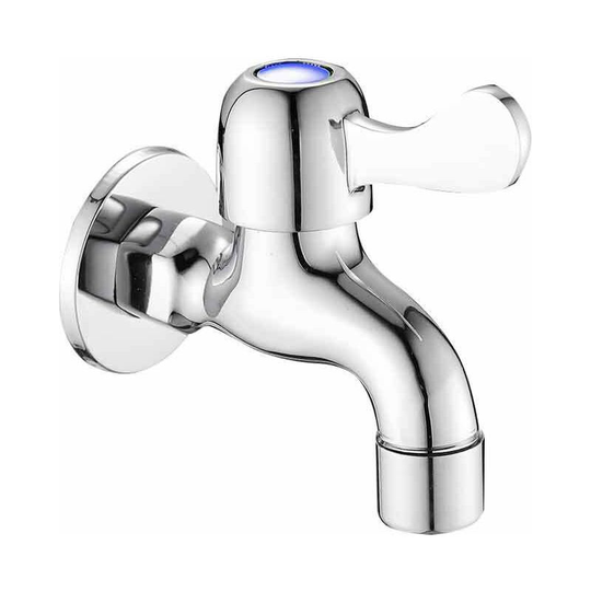 Sink Wall Mixer (1/2 '', Cold Water), Outdoor / Garden, Brass / Chromed Faucet