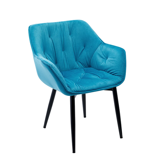 Hillhouse Velvet Upholstered Armchair