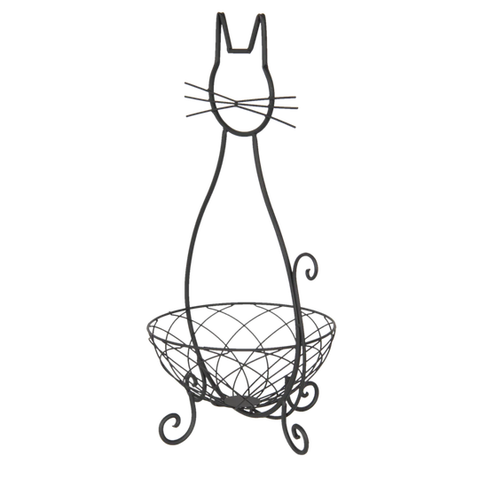 Cat Metal Basket