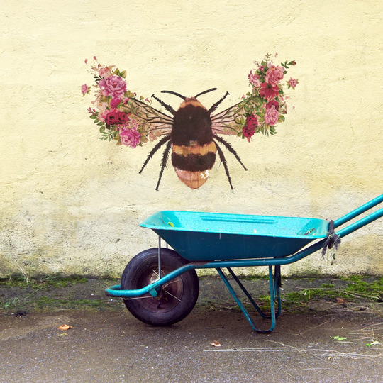 Bee Bloom Wall Décor