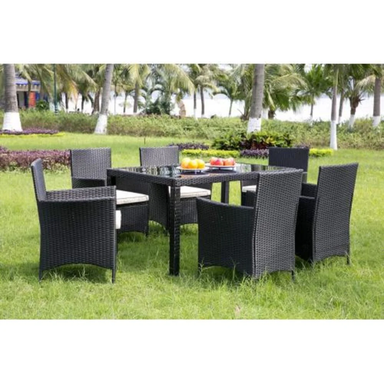 6 - Person 150Cm Long Dining Set With Cushions