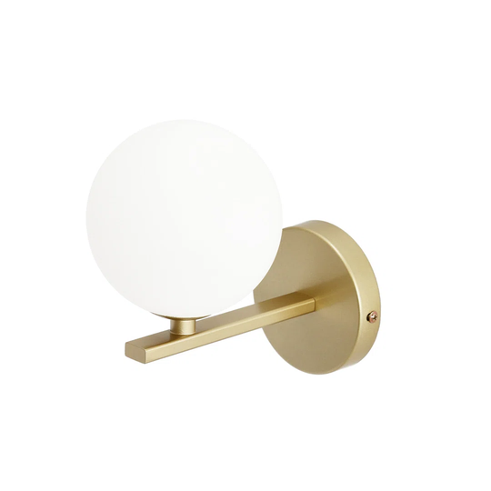 Montalvo 1 - Light Gold Armed Sconce