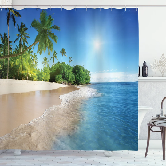 Coyle Polyester Shower Curtain