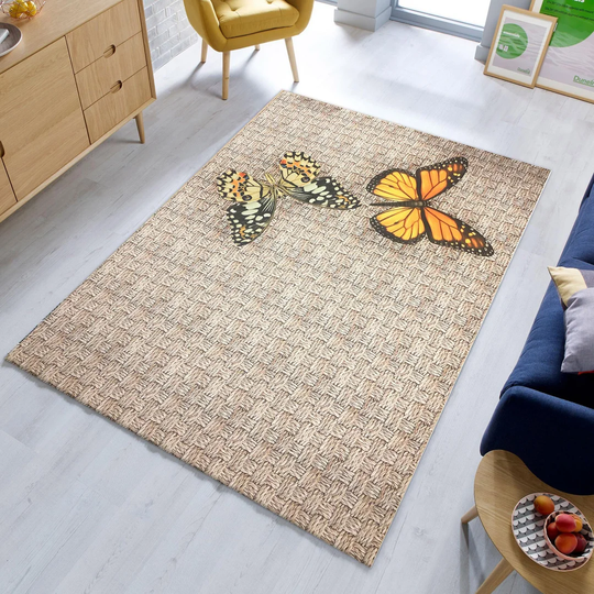 Cordle Beige/Orange Rug