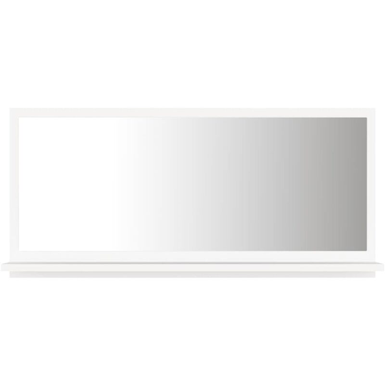 Vidaxl - Bathroom Mirror White 80x10.5x37 cm Engineered Wood White