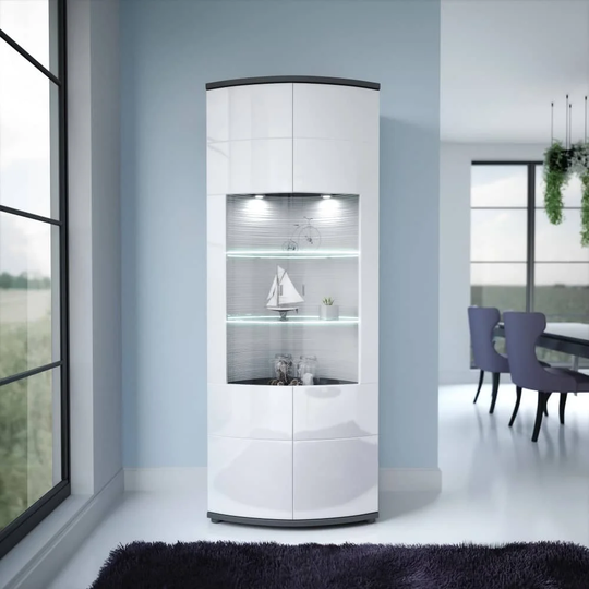 Cambridgeshire Display Cabinet with Lighting