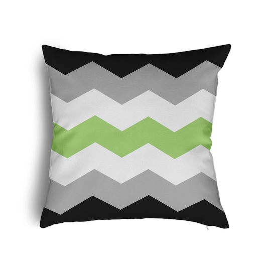 Fridell Down Chevron Square Scatter Cushion with Filling