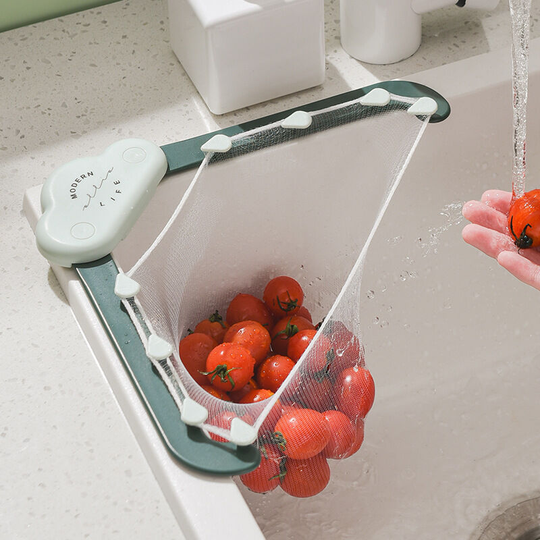 Triangle Tri-Holder Filter with 50 pcs Sink Strainer Bag Kitchen Sink Drain Strainer Filter Net for Leftovers Food Waste Kitchen Hanging Sink Corner