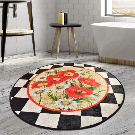 Marksville Circle Bath Mat