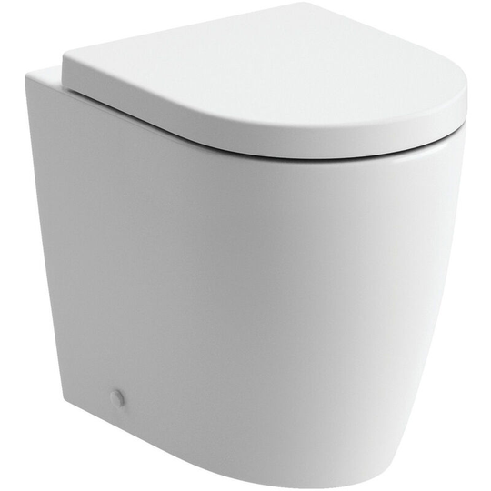 Signature - Nazca Back To Wall Toilet 520mm Projection - Soft Close Seat