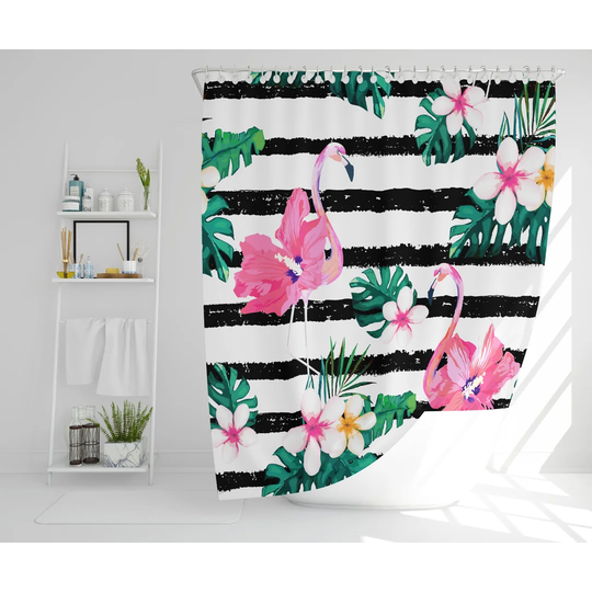 Dominica Polyester Shower Curtain