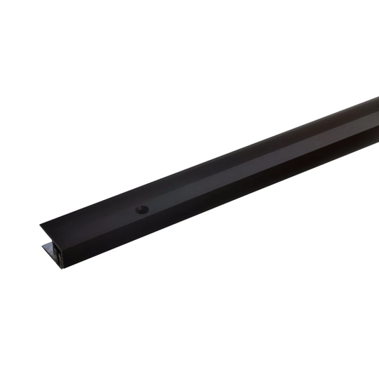 Abdulahi Metal 1.5 cm Thick x 2 cm Wide x 170 cm Length Overlap Reducer in Dark Bronze