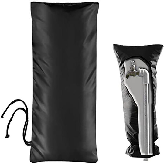 Outdoor Faucet Cover Socks for Winter Freeze Protection, 19' l x 8.26' w Large Outdoor Faucet Covers, Reusable Outdoor Yard Faucet Cover, Antifreeze
