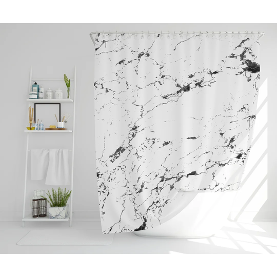 Leatrice Polyester Shower Curtain