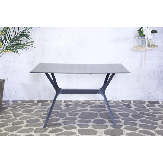 Fermin Rectangular 6 - Person 120 Cm L Outdoor Dining Table