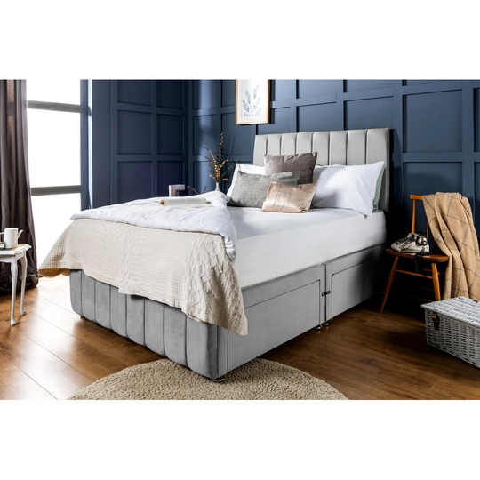 Harris Luxury Royale Plush Velvet Divan Bed