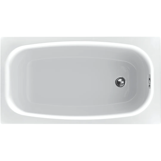 Briceno 1300 mm x 700 mm Straight Single Ended Bathtub
