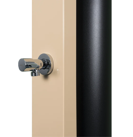 CROSS Orange Solar Pool Shower - With Foot Rinse - 40L