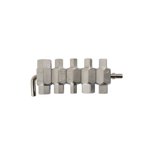 Laser - Drain Plug Key Set - 5 Piece - 1580