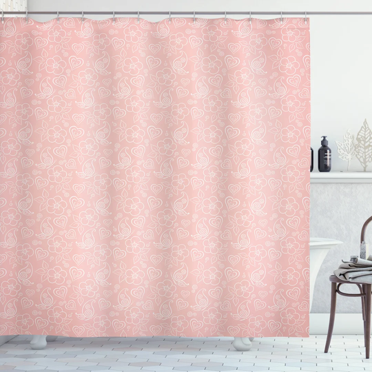 Benamin Polyester Shower Curtain Set