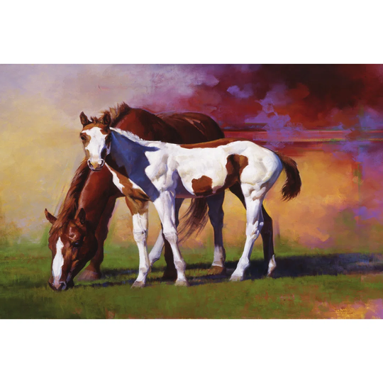 Hot Color by Julie T. Chapman - Wrapped Canvas Art Prints