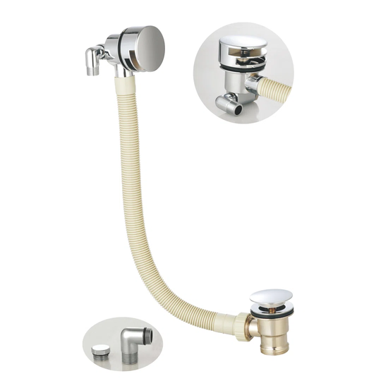 Cusack 7cm Pop-Up Bathroom Sink Waste with Overflow