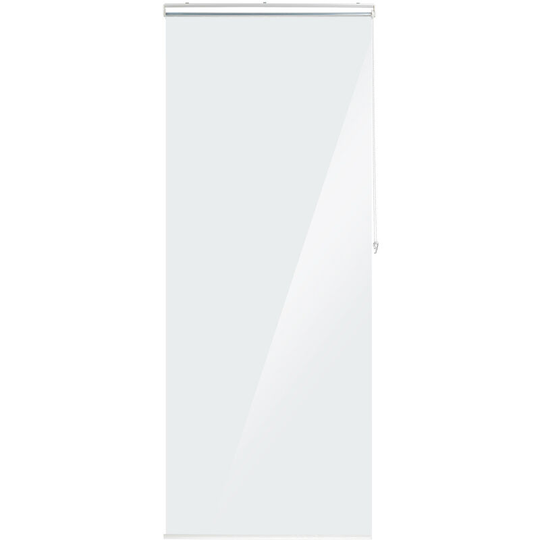Relaxdays - Bathroom Roller Blind, Shower & Bathtub, Water Repellent, Fast Drying, Ceiling & Window, 80x240cm Transparent