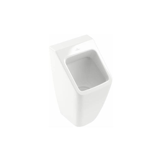 V&b Architectura Wall Hung Square Siphonic Urinal - White Alpin - 55870001 - White Alpin