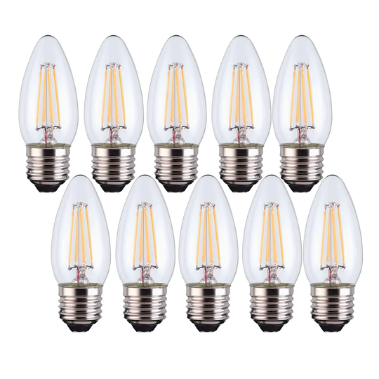 Tamiko 5W E27 Dimmable LED Candle Light Bulb (Set of 10)