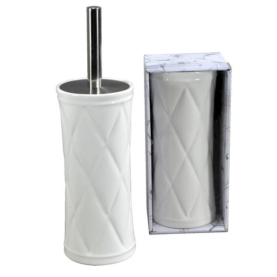 Cochrane Free-Standing Toilet Roll & Brush Holder