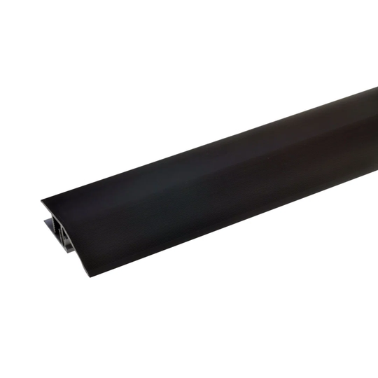 Abdourahman Metal 1 cm Thick x 4 cm Wide x 100 cm Length Overlap Reducer in Dark Bronze