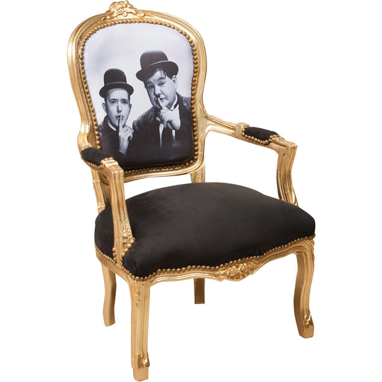 Louis xiv French style solid beech wood made armchair