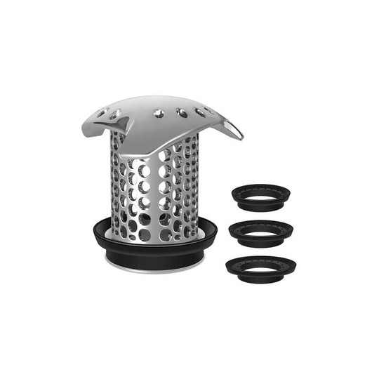 Drain Hair Catcher, Stainless Steel Drain Protector, Durable Bathtub Drain Hair Catcher, Easy Clean Hair Trap for Shower Drain