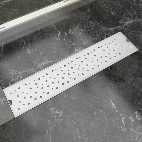 Linear Shower Drain Bubble 530x140 mm Stainless Steel VDTD04368 - Topdeal