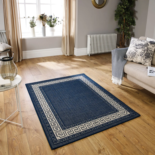 Onondaga Flatweave Blue Rug