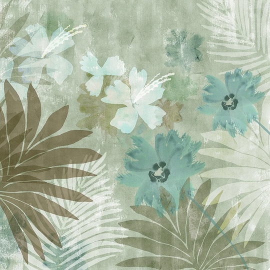 Flower Memories III by Flora Kouta - Wrapped Canvas Painting