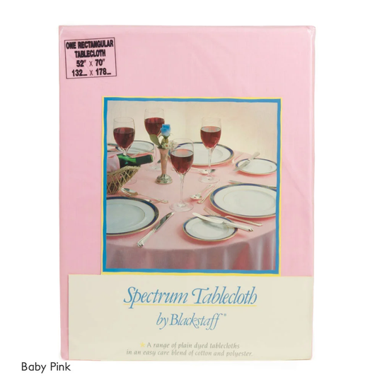 Pollycotton Oblong Tablecloth