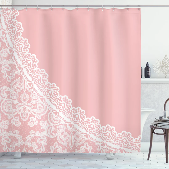 Bettyanne 13 Piece Polyester Shower Curtain Set