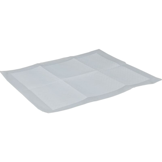 Puppy Training Mat 100 pcs m 60x45 cm Flamingo White