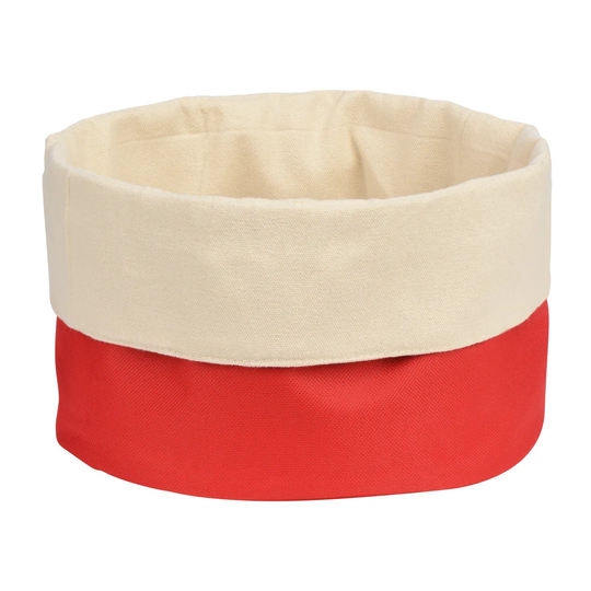Folded Bread Fabric Basket