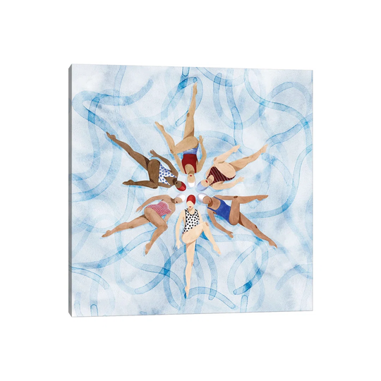 Working Together I by Grace Popp - Wrapped Canvas Painting