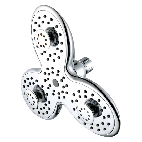 Shower top spray new ABS full electroplating American concealed shower head shower nozzle 219.2 * 239mm