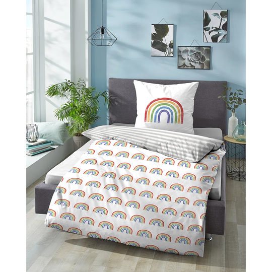 Rainbow Duvet Cover Set