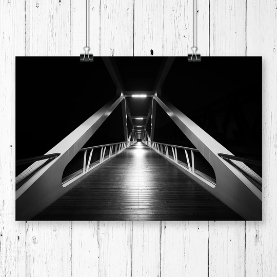 'Architecture Bridge' Graphic Art