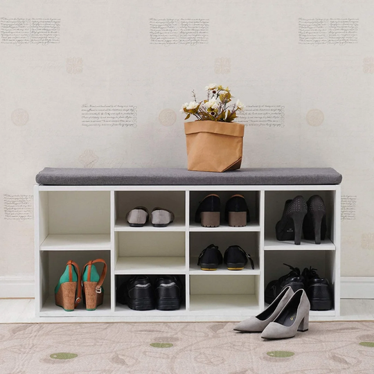 Shoe Cabinet Locker With Seat, White Corridor Cabinet Storage Shoe Cabinet Locker Cabinet Stand Shelf Shelf For Living Room Lounge Corridor Entrance (