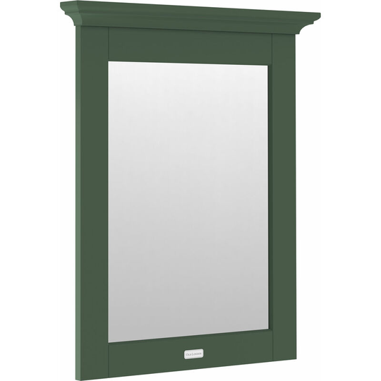 Old London Bathroom Mirror 600mm Wide - Hunter Green - Hudson Reed