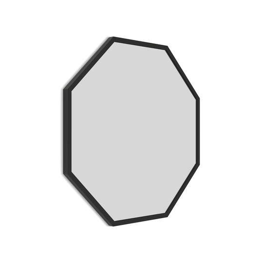 Kishaan Octagon Metal Framed Wall Mounted Bathroom Mirror